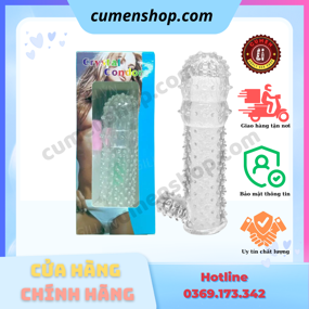 Bao cao su đôn dên Crystal Condom Gai Nhánh tăng kích thước chính hãng