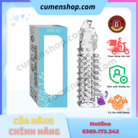Bao cao su đôn dên Đầu Rồng XXOO rung tăng kích thước chính hãng