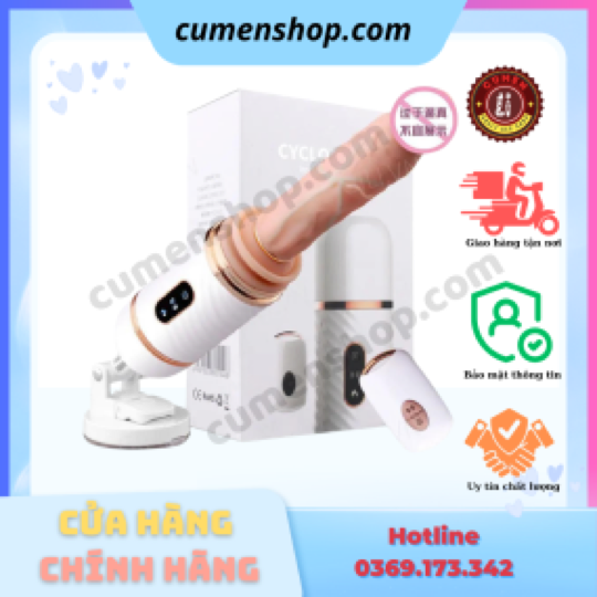Dương vật giả phát nhiệt Cyclone Fire 42 độ chính hãng