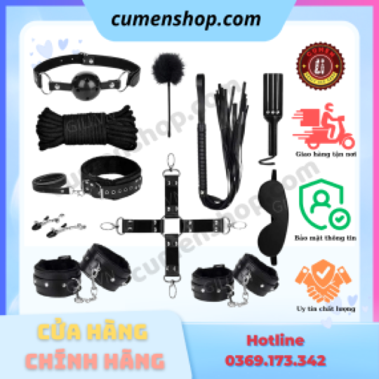 Bộ bạo dâm JIUAI 10 món tăng khoái cảm chính hãng