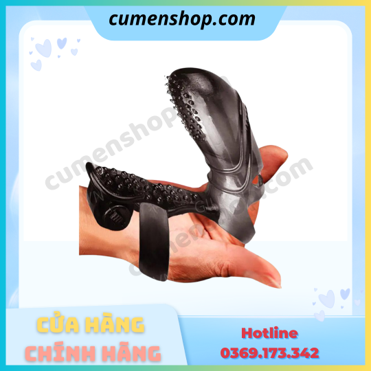 Bao cao su đôn dên ngón tay JIUAI Q rung chính hãng